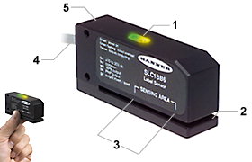 邦納 C-GAGE SLC1 系列標(biāo)簽傳感器