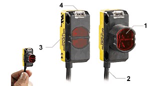 邦納 WORLD-BEAM QS18 系列自含式傳感器 