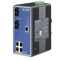 研華工業以太網交換機EKI-7559SI組成光纖冗余環網