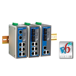 MOXA8端口/5端口工業級以太網交換機
