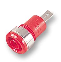 MC (MULTI-CONTACT) - 23.3160-21 - 帶護罩插座 4mm 按入式 黑色