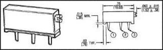 BOURNS - 3005P-1-100 - 可調(diào)電阻 500V 1W 10% 