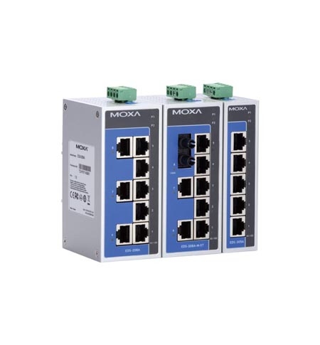 MOXA EDS-208A 總代理 8口以太網交換機