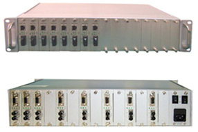 Mexon兆越 2U 收發器機架