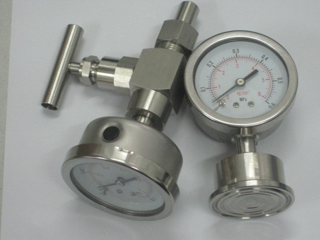 不銹鋼隔膜壓力表SP-100/MC,SP-60/MC,SP-150/MC