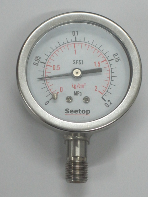 不銹鋼壓力表,SP-100，SP-60，SP-150