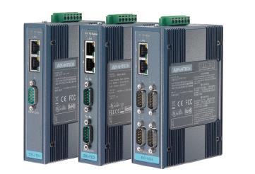 研華4端口RS-232/422/485串行設備聯網服務器EKI-1524
