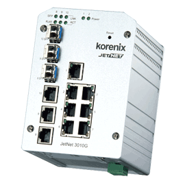 鄭州Korenix銷售JetNet 3010G-w總代理 寬溫交換機