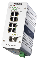 呼和浩特Korenix總代理JetNet 3810f銷售工業交換機