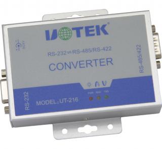 宇泰RS232到RS485/422有源轉換器--UT-216