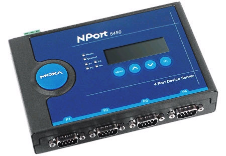 NPort 5450I總代理MOXA工業(yè)串口聯網服務器