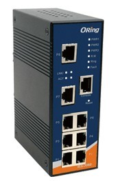  工業級導軌式快速以太網交換機-- IES-3080