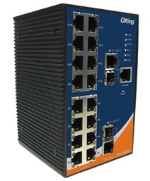  工業級導軌式快速以太網交換機--IES-3162GC