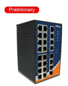  工業級導軌式快速以太網交換機--IES-3240