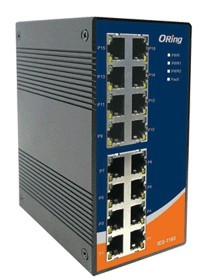  工業級導軌式快速以太網交換機-- IES-1160