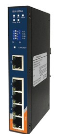  工業級導軌式快速以太網交換機-- IES-2050A