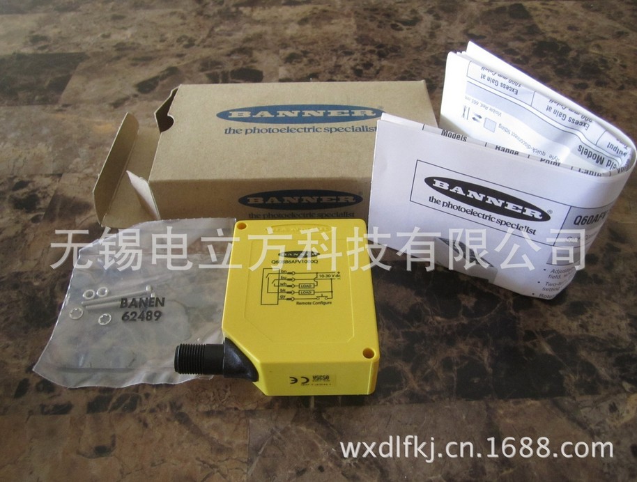 美國邦納BANNER光電傳感器Q60VR3AF2000Q
