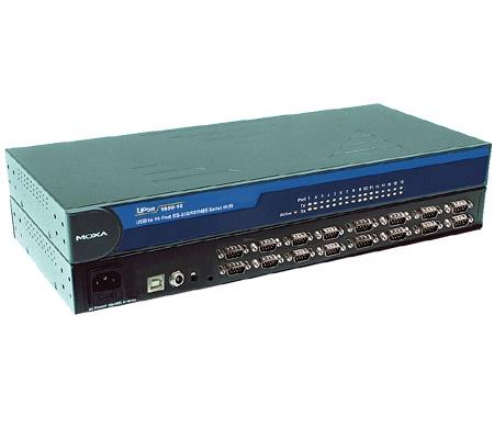 UPort 1650-16總代理 MOXA USB集線器