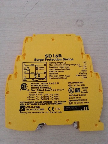 MTL浪涌保護器SD16R