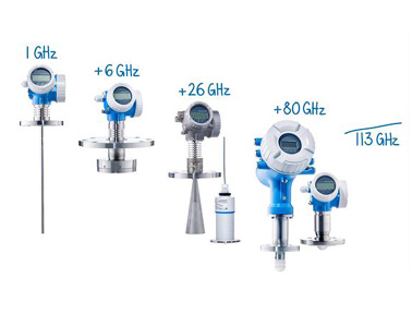 恩德斯豪斯113 GHz + 您的波長，針對每個應用提供最匹配的雷達工作頻率