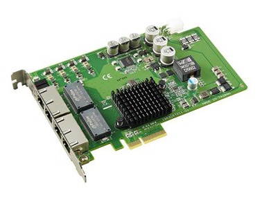 研華自適應以太網PoE通訊卡PCIE-1674