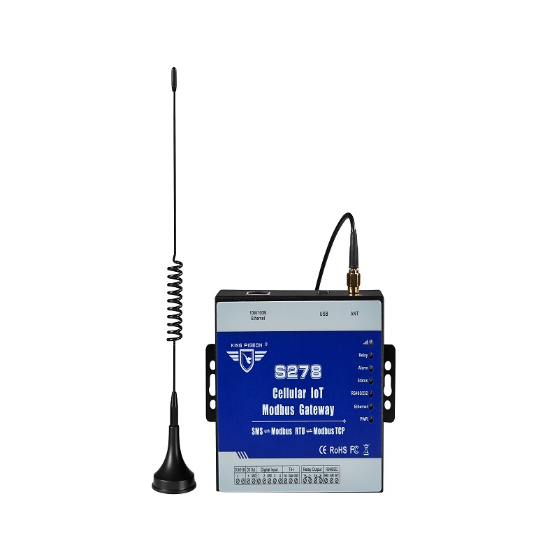 S276 GSM GPRS 3G 4G Modbus短信網關