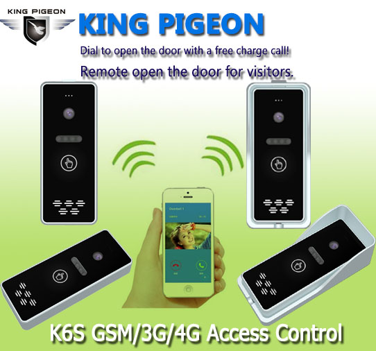 K6S GSM GPRS 3G無線別墅遠程開門器