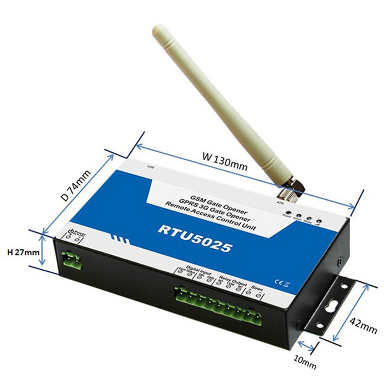 金鴿RTU5025 GSM 3G無線物聯網開門控制器
