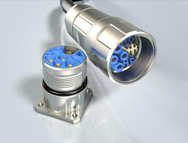 Han® M23 Power-Hybrid: 占用空間小，適用所有工業(yè)生命線連接