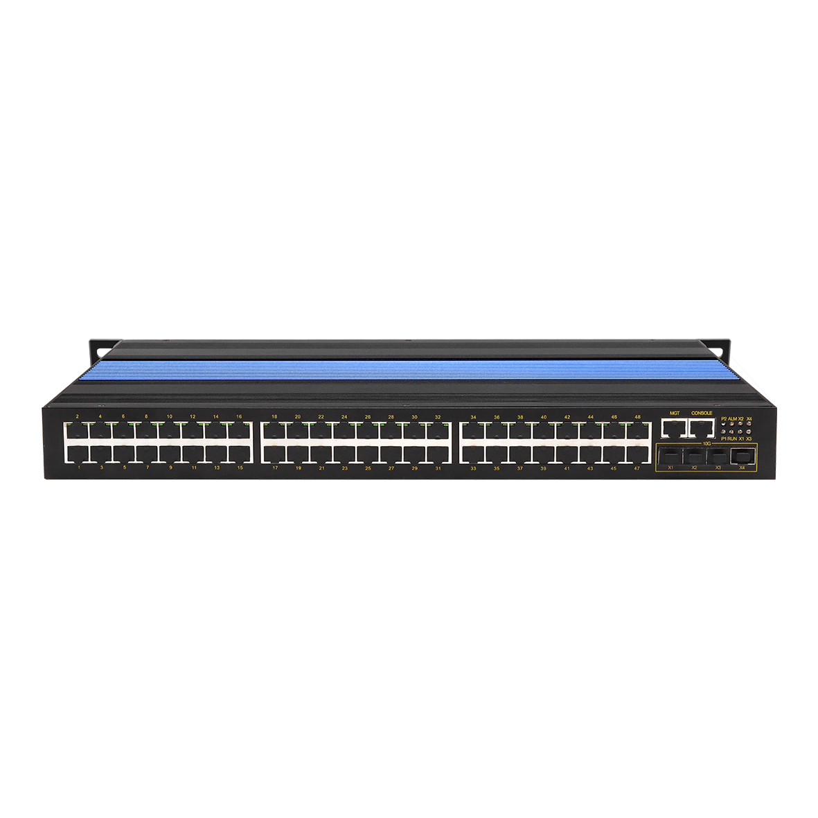 邁威通信MISCOM8052G-4XGF-48GT 52口三層萬兆機架式工業以太網交換機
