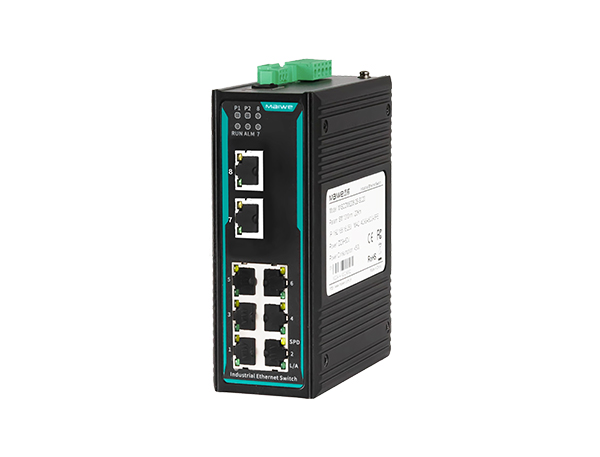 邁威通信MISCOM6208系列 8口二層百兆網管型卡軌式工業以太網交換機