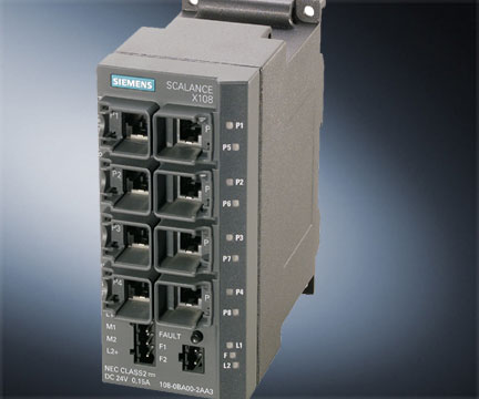 SIEMENS 工業以太網交換機——非網絡管理型 SCALANCE X-100