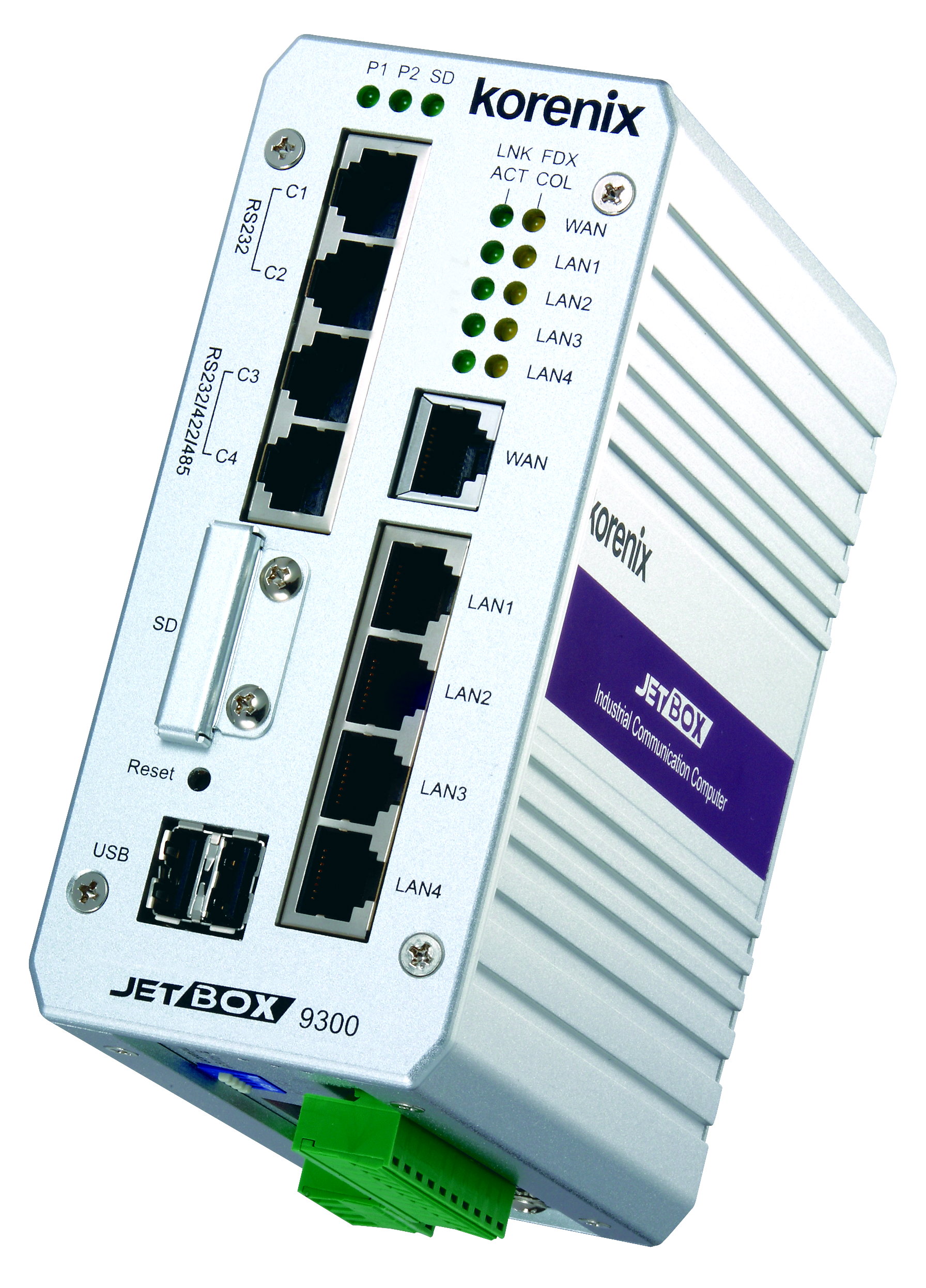 JetBox9300/9310 工業PoE路由網管計算機